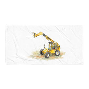 Furrow & Fields Sanderson 726 Teleporter Watercolor | Beach Towel Quality Farmers Merch
