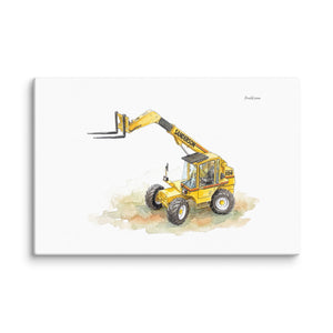 Furrow & Fields Sanderson 726 Teleporter Watercolor | Canvas Quality Farmers Merch
