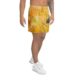 Furrow & Fields Shorts John Deere 4955 Splash Art | All-Over Print Athletic Shorts Quality Farmers Merch