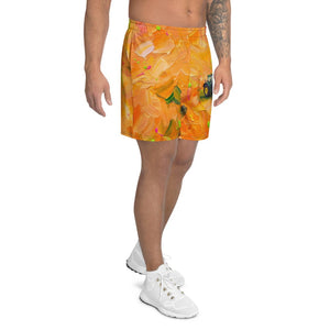 Furrow & Fields Shorts John Deere 6R 250 Splash Art | All-Over Print Athletic Shorts Quality Farmers Merch