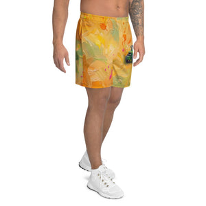 Furrow & Fields Shorts John Deere 7810 Splash Art | All-Over Print Athletic Shorts Quality Farmers Merch