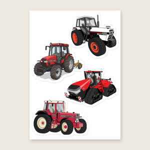 Furrow & Fields Sticker Sheet A5 (5.83″×8.27″) Case Illustrated No. 2 | Kiss-Cut Sticker Sheet Quality Farmers Merch