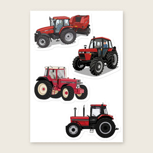 Furrow & Fields Sticker Sheet A5 (5.83″×8.27″) Case Illustrated No. 9 | Kiss-Cut Sticker Sheet Quality Farmers Merch