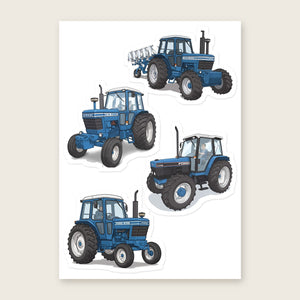 Furrow & Fields Sticker Sheet A5 (5.83″×8.27″) Ford Illustrated No. 15 | Kiss-Cut Sticker Sheet Quality Farmers Merch
