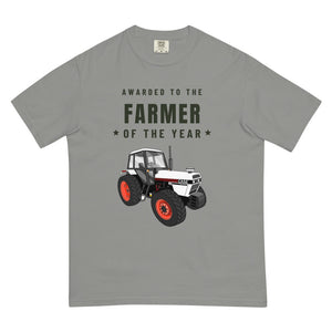 Furrow & Fields T-Shirt Grey / S Farmer of the Year 1985 Case 1594 Hydra-Shift | Unisex Premium T-shirt Quality Farmers Merch