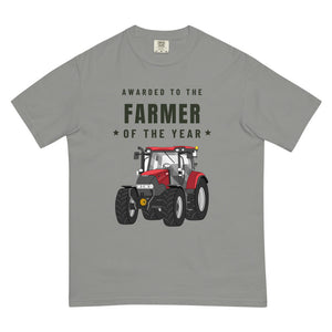Furrow & Fields T-Shirt Grey / S Farmer of the Year Case IH Maxxum 145 | Unisex Premium T-shirt Quality Farmers Merch