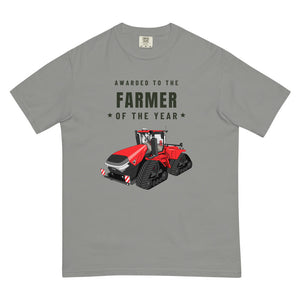Furrow & Fields T-Shirt Grey / S Farmer of the Year Case IH Quadtrac 715 | Unisex Premium T-shirt Quality Farmers Merch