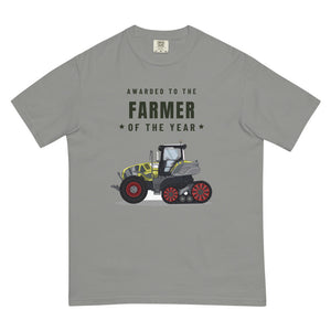 Furrow & Fields T-Shirt Grey / S Farmer of the Year Claas Axion 900 Terra Trac | Unisex Premium T-shirt Quality Farmers Merch