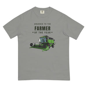 Furrow & Fields T-Shirt Grey / S Farmer of the Year Deutz-Fahr 6060 HTS Combine | Unisex Premium T-shirt Quality Farmers Merch