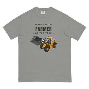 Furrow & Fields T-Shirt Grey / S Farmer of the Year JCB 435 S Farm Master | Unisex Premium T-shirt Quality Farmers Merch