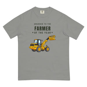 Furrow & Fields T-Shirt Grey / S Farmer of the Year JCB TM 270 | Unisex Premium T-shirt Quality Farmers Merch