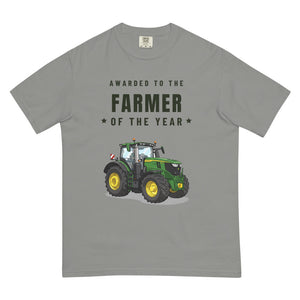 Furrow & Fields T-Shirt Grey / S Farmer of the Year John Deere 6R 250 | Unisex Premium T-shirt Quality Farmers Merch