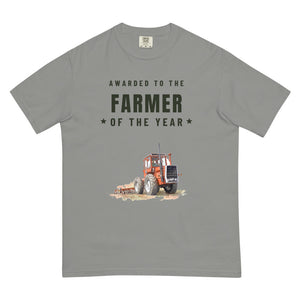 Furrow & Fields T-Shirt Grey / S Farmer of the Year Massey Ferguson 1200 Watercolour | Unisex Premium T-shirt Quality Farmers Merch
