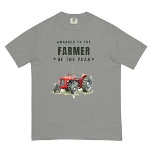 Furrow & Fields T-Shirt Grey / S Farmer of the Year Massey Ferguson 35X Watercolour | Unisex Premium T-shirt Quality Farmers Merch