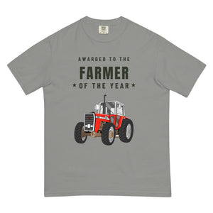 Furrow & Fields T-Shirt Grey / S Farmer of the Year Massey Ferguson 595 | Unisex Premium T-shirt Quality Farmers Merch