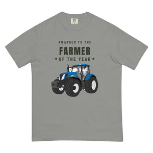 Furrow & Fields T-Shirt Grey / S Farmer of the Year New Holland 7040 | Unisex Premium T-shirt Quality Farmers Merch
