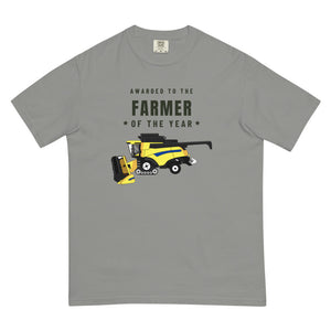 Furrow & Fields T-Shirt Grey / S Farmer of the Year New Holland CR Combine | Unisex Premium T-shirt Quality Farmers Merch