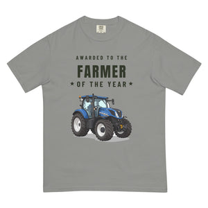 Furrow & Fields T-Shirt Grey / S Farmer of the Year New Holland T7.225 | Unisex Premium T-shirt Quality Farmers Merch