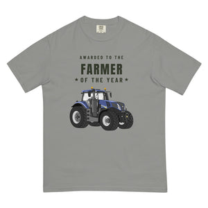 Furrow & Fields T-Shirt Grey / S Farmer of the Year New Holland T8 435 | Unisex Premium T-shirt Quality Farmers Merch