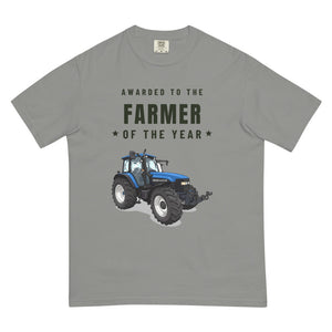 Furrow & Fields T-Shirt Grey / S Farmer of the Year New Holland TM 135 | Unisex Premium T-shirt Quality Farmers Merch
