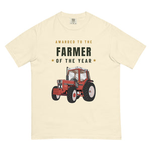 Furrow & Fields T-Shirt Ivory / S Farmer of the Year Case 885 XL | Unisex Premium T-shirt Quality Farmers Merch