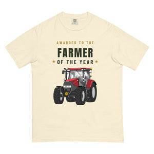Furrow & Fields T-Shirt Ivory / S Farmer of the Year Case IH Maxxum 145 | Unisex Premium T-shirt Quality Farmers Merch