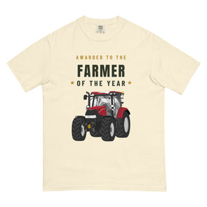Furrow & Fields T-Shirt Ivory / S Farmer of the Year Case IH Maxxum 150 ActiveDrive 8 | Unisex Premium T-shirt Quality Farmers Merch