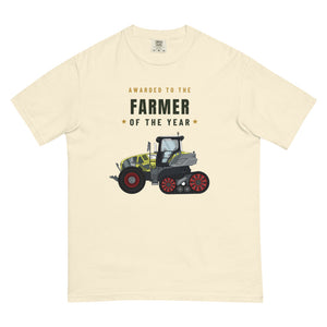 Furrow & Fields T-Shirt Ivory / S Farmer of the Year Claas Axion 900 | Unisex Premium T-shirt Quality Farmers Merch