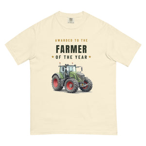 Furrow & Fields T-Shirt Ivory / S Farmer of the Year Fendt 930 Vario S4 Watercolour | Unisex Premium T-shirt Quality Farmers Merch