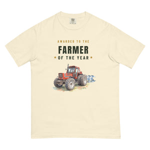 Furrow & Fields T-Shirt Ivory / S Farmer of the Year Fiat 1880 Watercolour | Unisex Premium T-shirt Quality Farmers Merch