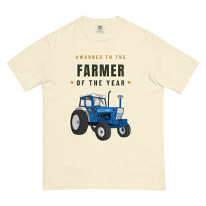 Furrow & Fields T-Shirt Ivory / S Farmer of the Year Ford 7000 | Unisex Premium T-shirt Quality Farmers Merch