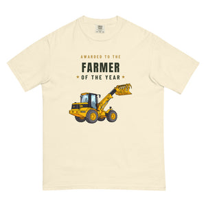 Furrow & Fields T-Shirt Ivory / S Farmer of the Year JCB TM 270 | Unisex Premium T-shirt Quality Farmers Merch