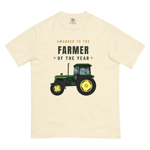 Furrow & Fields T-Shirt Ivory / S Farmer of the Year John Deere 3050 4WD | Unisex Premium T-shirt Quality Farmers Merch