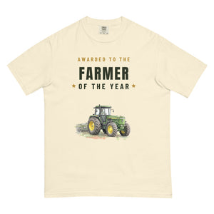 Furrow & Fields T-Shirt Ivory / S Farmer of the Year John Deere 4955 Watercolour | Unisex Premium T-shirt Quality Farmers Merch