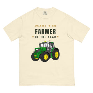 Furrow & Fields T-Shirt Ivory / S Farmer of the Year John Deere 6155 M | Unisex Premium T-shirt Quality Farmers Merch
