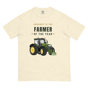 Furrow & Fields T-Shirt Ivory / S Farmer of the Year John Deere 7310 R | Unisex Premium T-shirt Quality Farmers Merch