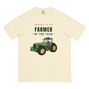 Furrow & Fields T-Shirt Ivory / S Farmer of the Year John Deere 8200 | Unisex Premium T-shirt Quality Farmers Merch