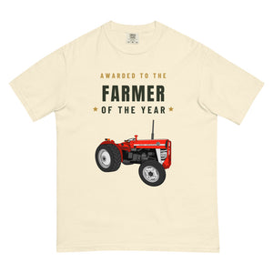 Furrow & Fields T-Shirt Ivory / S Farmer of the Year Massey Ferguson 135 | Unisex Premium T-shirt Quality Farmers Merch