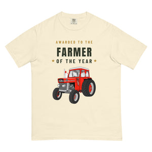 Furrow & Fields T-Shirt Ivory / S Farmer of the Year Massey Ferguson 165 | Unisex Premium T-shirt Quality Farmers Merch