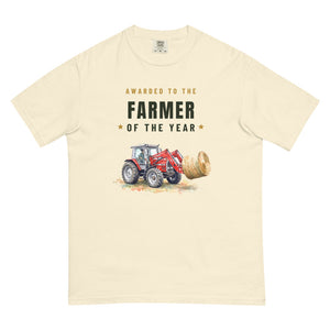 Furrow & Fields T-Shirt Ivory / S Farmer of the Year Massey Ferguson 3070 Autotronic Watercolour | Unisex Premium T-shirt Quality Farmers Merch