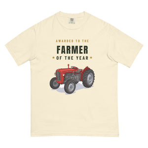Furrow & Fields T-Shirt Ivory / S Farmer of the Year Massey Ferguson 35X | Unisex Premium T-shirt Quality Farmers Merch
