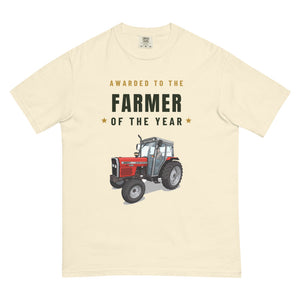 Furrow & Fields T-Shirt Ivory / S Farmer of the Year Massey Ferguson 390T | Unisex Premium T-shirt Quality Farmers Merch