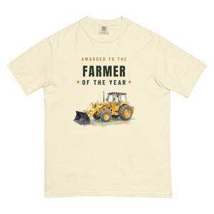 Furrow & Fields T-Shirt Ivory / S Farmer of the Year Massey Ferguson 50E Watercolour | Unisex Premium T-shirt Quality Farmers Merch