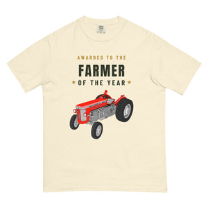 Furrow & Fields T-Shirt Ivory / S Farmer of the Year Massey Ferguson 65 Mark II | Unisex Premium T-shirt Quality Farmers Merch