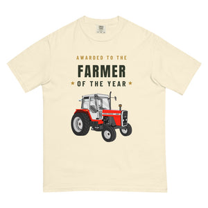 Furrow & Fields T-Shirt Ivory / S Farmer of the Year Massey Ferguson 698T | Unisex Premium T-shirt Quality Farmers Merch