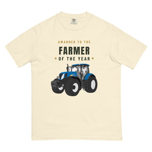 Furrow & Fields T-Shirt Ivory / S Farmer of the Year New Holland 7040 | Unisex Premium T-shirt Quality Farmers Merch