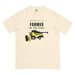 Furrow & Fields T-Shirt Ivory / S Farmer of the Year New Holland CR Combine | Unisex Premium T-shirt Quality Farmers Merch