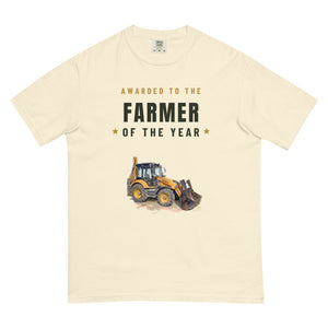 Furrow & Fields T-Shirt Ivory / S Farmer of the Year Terex 860 Elite Watercolour | Unisex Premium T-shirt Quality Farmers Merch