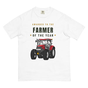Furrow & Fields T-Shirt White / S Farmer of the Year Case IH Maxxum 145 | Unisex Premium T-shirt Quality Farmers Merch