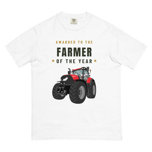 Furrow & Fields T-Shirt White / S Farmer of the Year Case IH Optum 300 CVX | Unisex Premium T-shirt Quality Farmers Merch